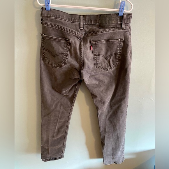 Levi’s 511 Jeans Grey Denim Slim Fit Size 32x30 - Picture 2 of 7